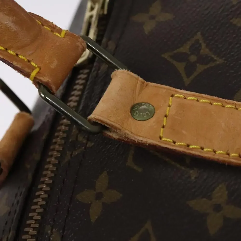 LOUIS VUITTON Monogram Keepall 55 Boston Bag M41424